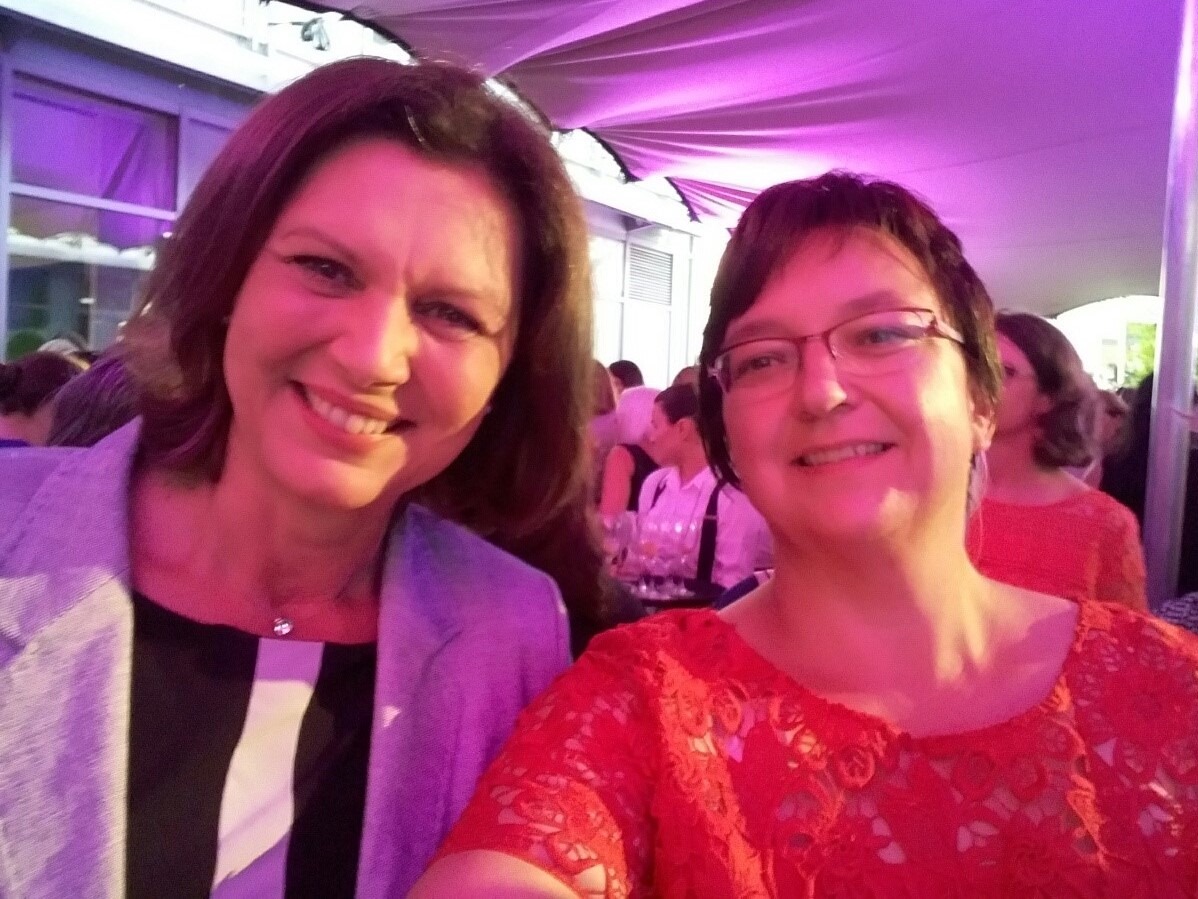 unterwegs mit Ilse Aigner