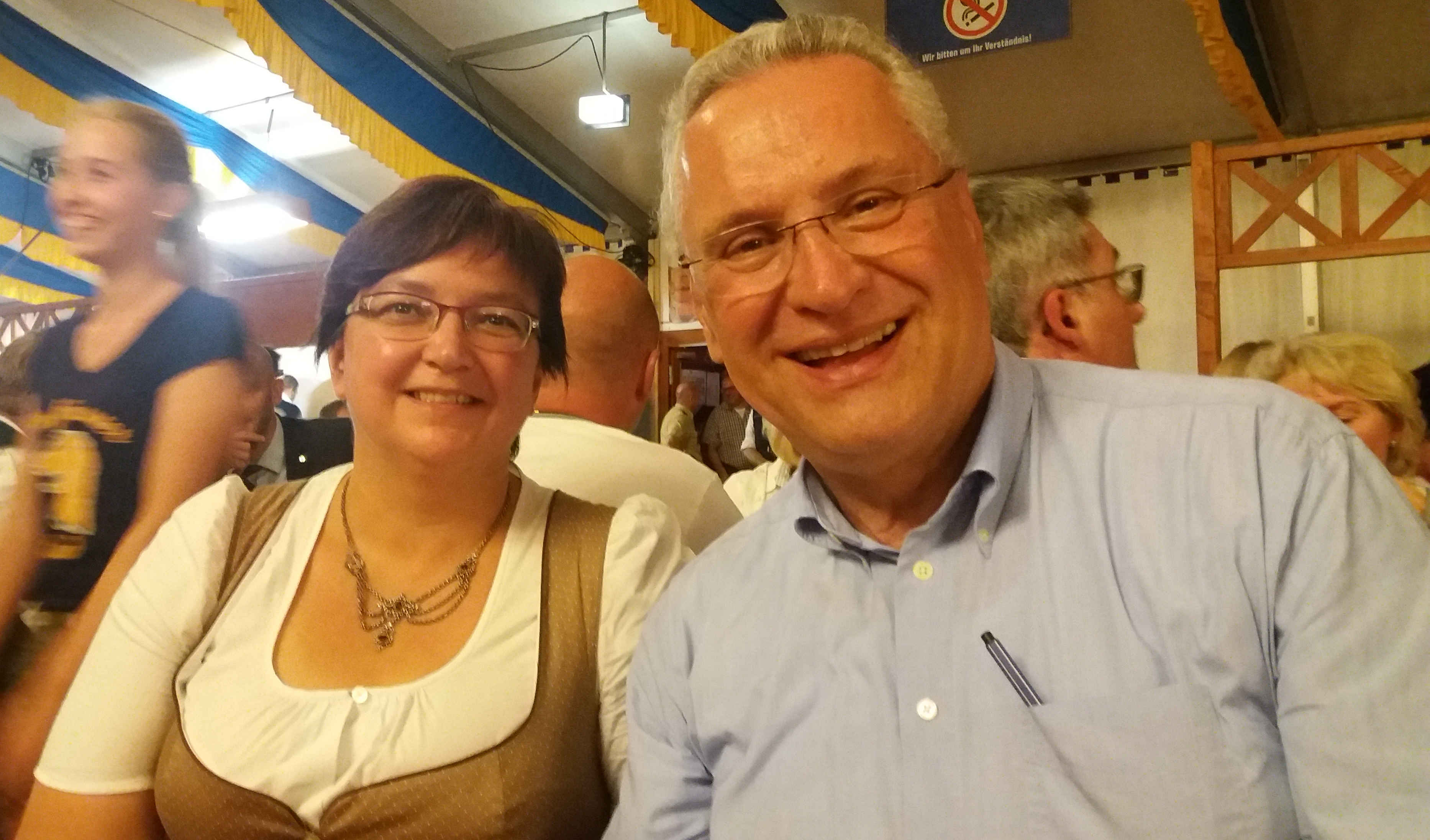 unterwegs mit Joachim Herrmann