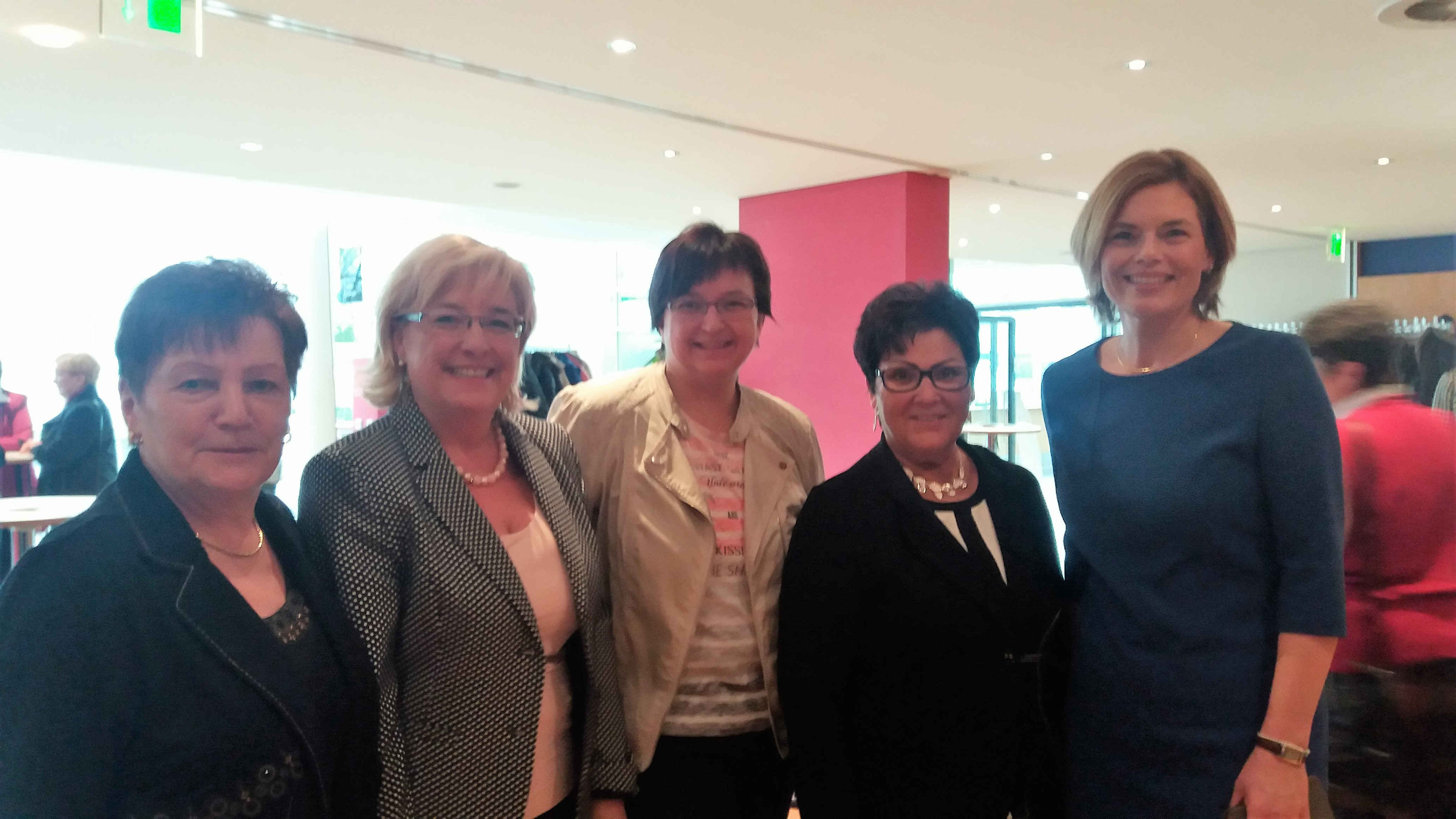 unterwegs mit Julia Kl&ouml;ckner